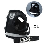 Buy Generic-Dog Harness No-Pull Pet Harness Step-in Air Dog Harness, Soft Mesh Cat Harness, Step in Vest Harness Adjustable Outdoor Pet Vest, Reflective Harness for Pet Kitten Puppy Rabbit, (Black,XL) in UAE