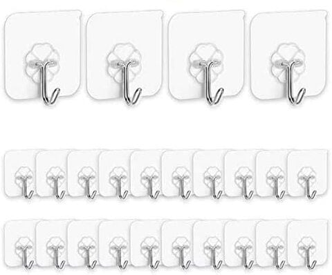 Hard Wall Picture Hooks 24 Piece