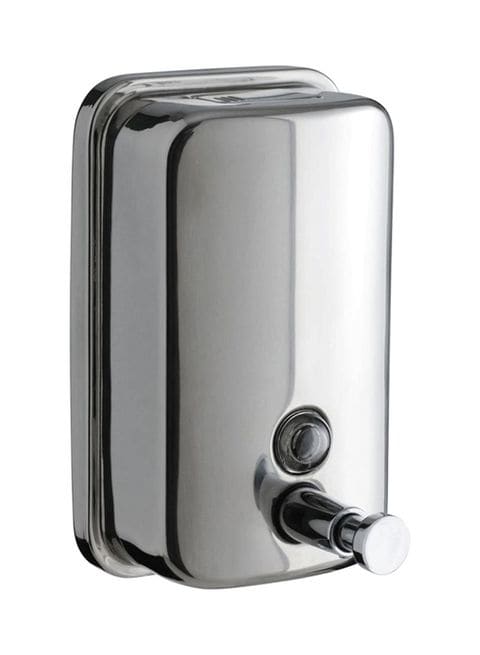 Generic Wall Mounted Bathroom Soap Dispenser Silver 500ml