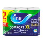 Buy Fine Comfort Toilet Paper - XL - 12 Roll in Egypt