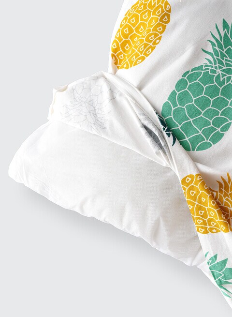 100% Cotton Handloom Printed Cushion With Polyester Filling