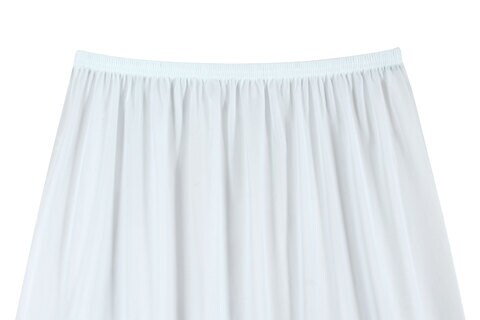 Full Length Soft inner Pants Trousers Silk 100% with Elasticised Waistband Women White XXL