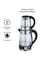 Dessini Electric Kettle With Tea Pot 2 L 2200 W Dtm7007, Clear/Silver/Black