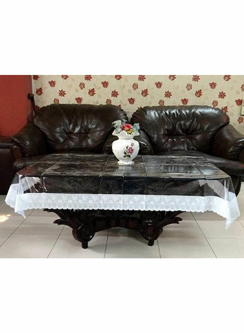 Buy Generic Center Table Cover White Clear 40 X 60inch Online Shop Home Garden On Carrefour Uae