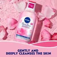 NIVEA Face Micellar Water Mono-phase Makeup Remover Rose Care with Organic Rose Water Dry And Sesitive Skin 400ml