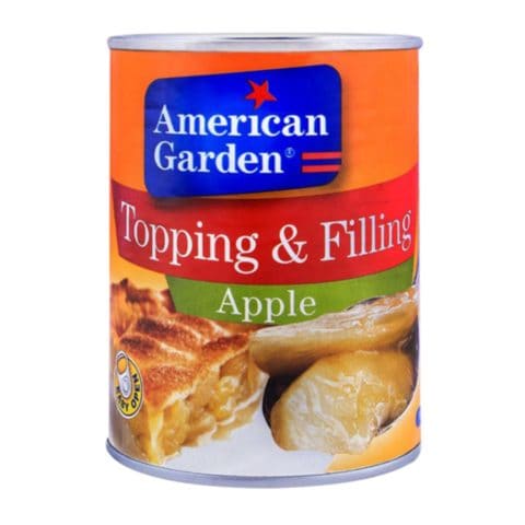 American Garden Topping and Filling Apple 595g