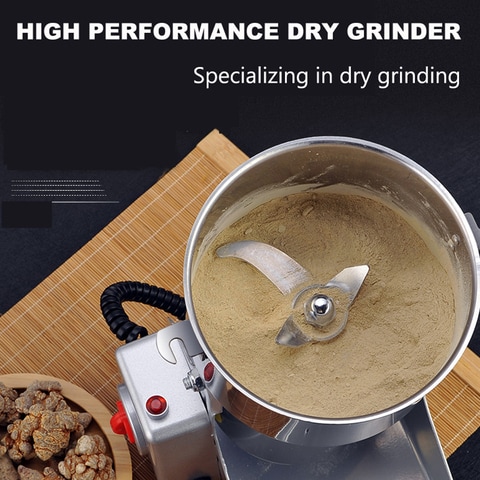 Grinding powder store