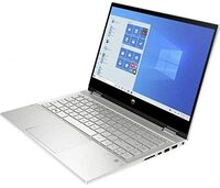 HP Envy 15 2-In-1 Laptop, 15.6&quot; FHD 250Nits Touch Display, Core i5-10210U Up to 4.20GHz, 16GB RAM, 1TB PCIe NVMe SSD, Fingerprint Reader, Intel UHD Graphics, English Keyboard, Windows 10, Silver