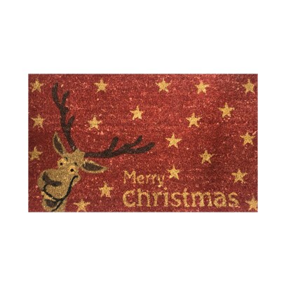 PVC TUFTED COIR MAT 45X75CM 15MM