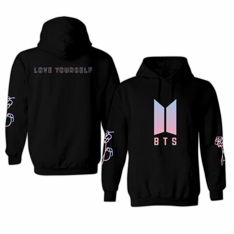 Bts cheap merch hoodies