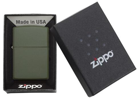 Zippo 221 Classic Green Matte Windproof Lighter
