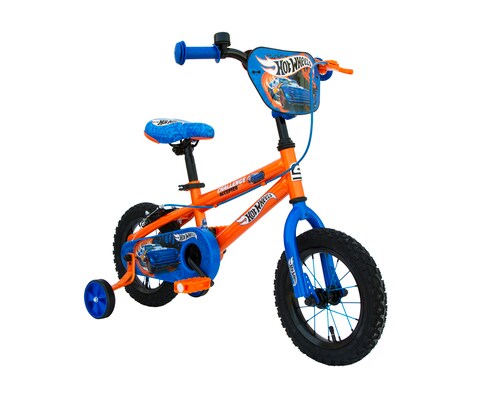 hot wheels bike with training wheels