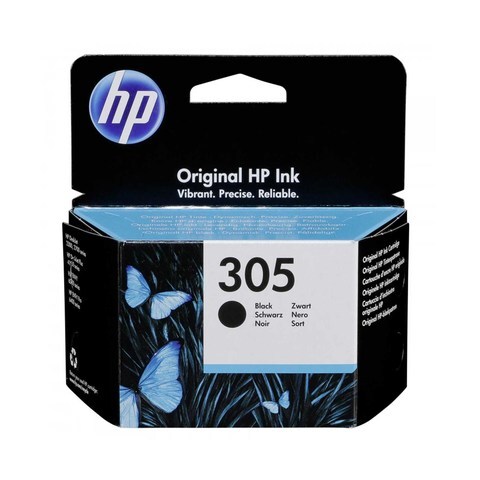 Buy HP Ink Cartridge Original 305 Black Online