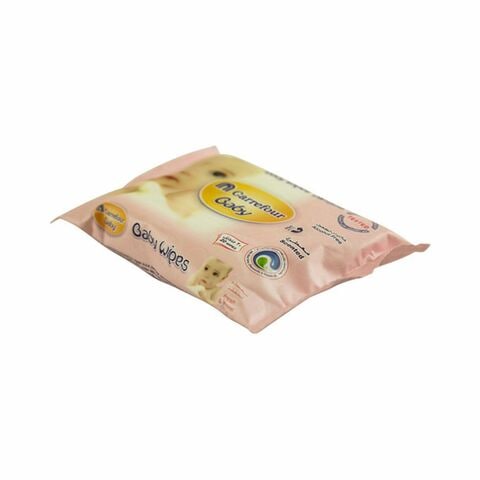 Carrefour Scented Baby Wipes Aloe Vera White 20 count