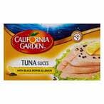 Buy California Garden Black Pepper And Lemon Tuna Slices 120g in Kuwait