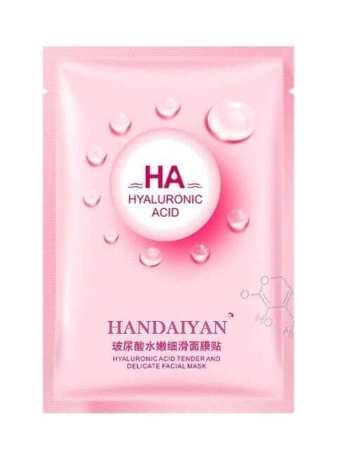 Handaiyan Hyaluronic Acid Tender And Delicate Facial Mask, Clear, 25G