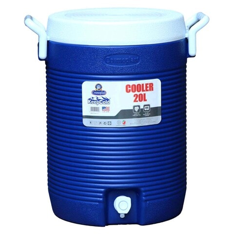 Buy Cosmoplast Keep Cold Water Cooler Blue 20L in UAE