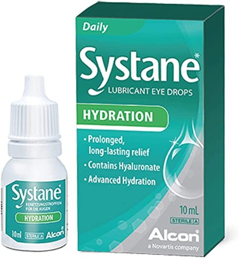 Systane hydration  prolong long lasting relief  contact lens friendly lubricant eye drops 30 vials