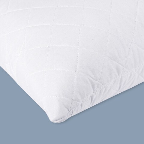 Parry Life Hollow Siliconized Quilted Pillow - Quilted Pillow Cases Protector - Hotel Quality Soft Polyester Fabric Filling - Sleeping Bed Pillow - Pillow Protector Ideal For Home &amp; Hotel Use - 50X70