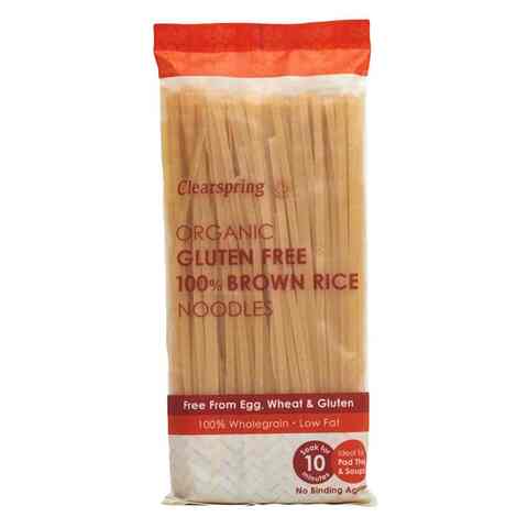 Clearspring Organic Brown Rice Noodles Gluten Free 200g