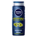 Buy Nivea Men Shower Gel Energy 500 ml in Kuwait