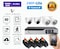 Tomvision - 2Megapixels 4CH Home Security Camera System, Surveillance DVR kit with 2 Dome Camera/Indoor Camera &amp; 2 Bullet Camera/Outdoor Camera (4CH No HDD)