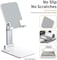 Tenlamp Cell Phone Stand, Angle &amp; Height Adjustable Foldable Desk Holder Stable Anti-Slip Design For Most Of Phone And Tablet Sizes (Black)