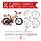 Royal Swing 2128 BMX Bike 12 Inch