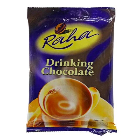 Raha Drinking Chocolate Sachet 50G