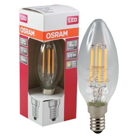 Osram LED Star+ Classic E14 Filament 4W White