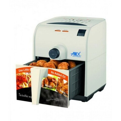 Anex Deluxe Air Fryer AG-2018 White