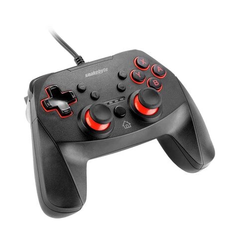 Snakebyte Game Pad S Wired Controller For Nintendo Switch Black