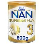 Buy Nestle NAN SUPREME H.A. Stage 3 Growing Up Milk 800g in UAE