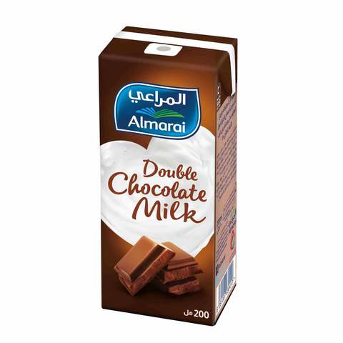 Buy Almarai UHT Milk Double Chocolate 200ml in UAE