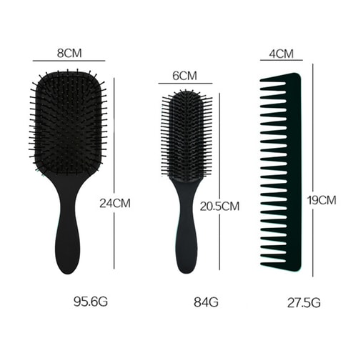 Buy DEO KING 3 Piece Hair Comb Set Air Cushion Massage Comb