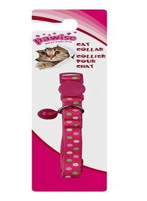 Pawise Polka Dots Printed Cat Collar