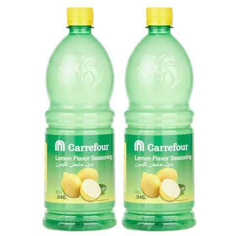 Carrefour Concentrated Lemon Juice 946ml Pack of 2