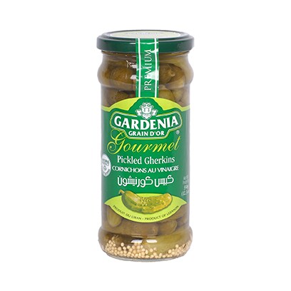 Gardenia Grain DOr Gourmel Gherkins Pickled 350GR