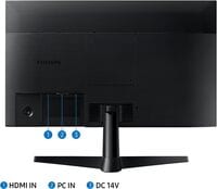 Samsung Essential 27-Inch Mainstream Full HD Flat Monitor Black