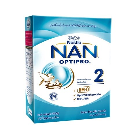 Buy Nestle Nan 2 Follow-Up Formula 300 gr Online | Carrefour Pakistan