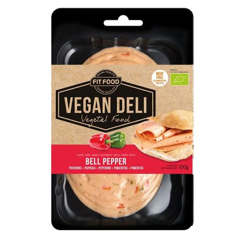 Fit Food Vegan Deli Bell Pepper Slices 100g