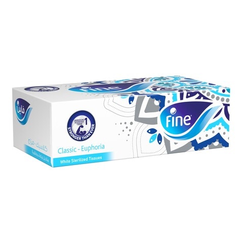 Fine Facial Tissue 150 Sheets X 2 Ply Pack Of 5&nbsp;Classic