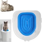 Buy Doreen Cat Toilet Training Kit, 5pcs Cat Toilet Trainning Tool Pet Cat Toilet Seat Trainer Urinal Seat Pad Mat Conserve Litter Pet Supplies(GC1783A) in UAE