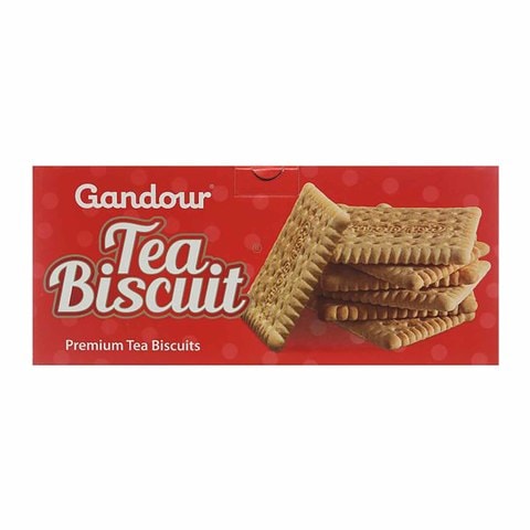 Buy Gandour Tea Biscuits - 85 grams - 12 Pieces in Egypt