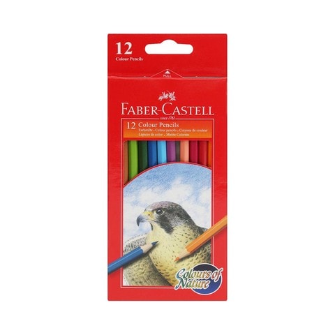 فابير-كاستل أقلام تلوين خشبية 12 قلم