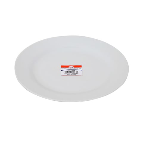 First 1 Porcelain Shallow Plate White 26.5cm