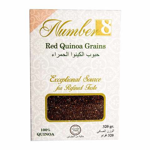 Number 8 Red Quinoa Grains 320g
