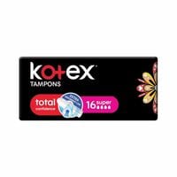 Kotex Toto Confidence Super Tampons White 16 Tampons