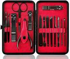 Buy Aiwanto Nail Clipper Set 15 in 1 Nail file Swing Out Nail Cleaner File Popular Gifts For Men  Women Best Nail Care For Manicure Pedicure Home  Travel Manicure Set - Red in UAE