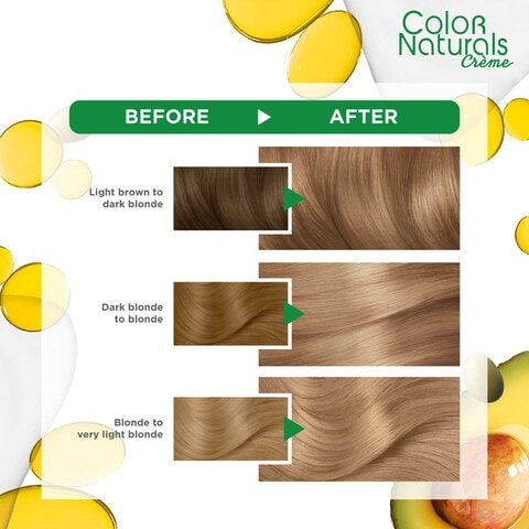 Garnier Color Naturals Creme Nourishing Permanent Hair Colour 8 Light Blonde